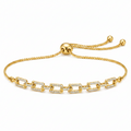 Adjustable Pavé Chain Bracelet