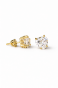 Tiny Heart Stud Earrings