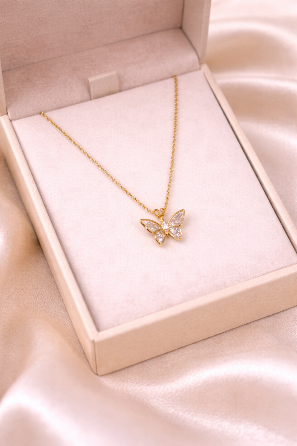 Butterfly Glow Necklace