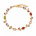 Multicoloured Tulip Bracelet
