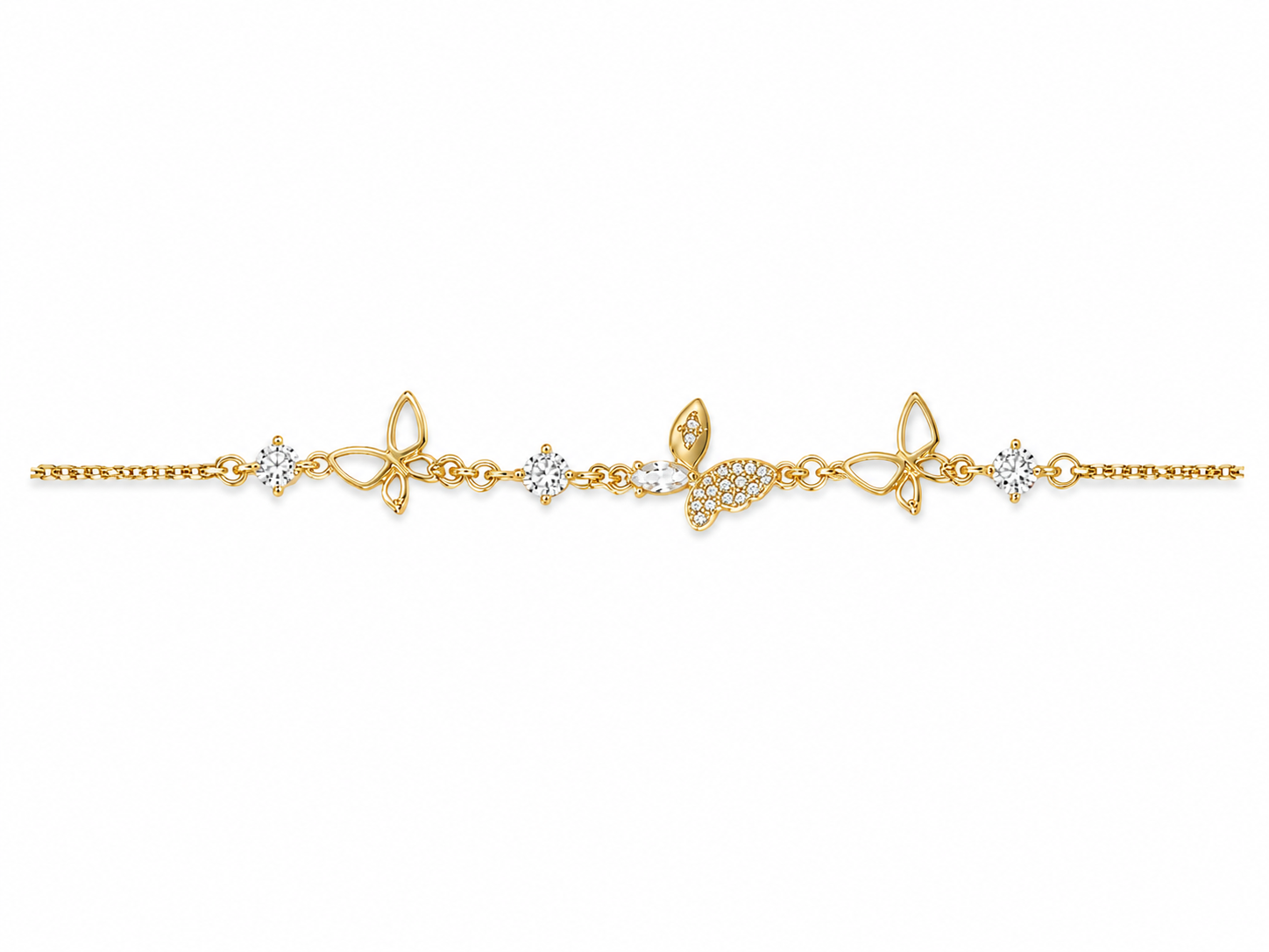Flutter Crystal Bracelet