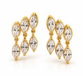 Lumina Marquise Chandelier Drop Earrings