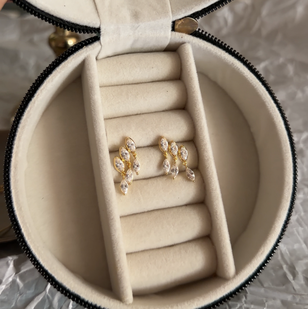 Lumina Marquise Chandelier Drop Earrings