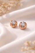 Small Tulip Stud Earrings